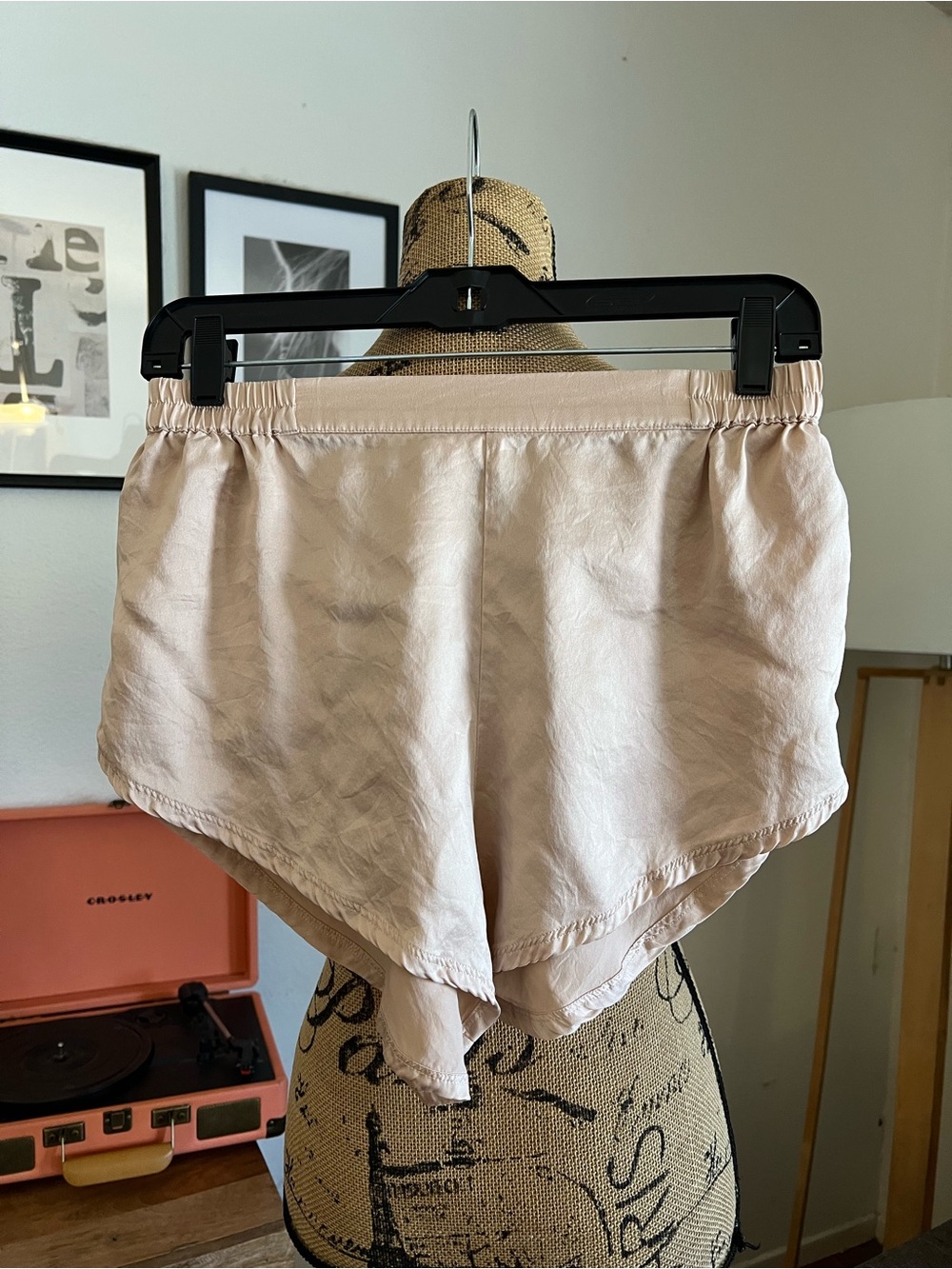 Lunya Washable Silk Knicker Pajama Shorts Size Small
